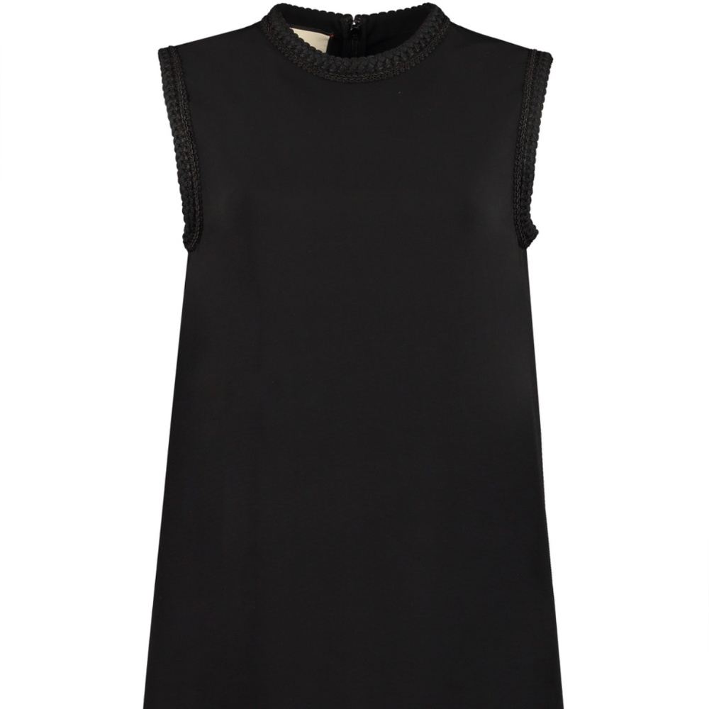 GUCCI Grosgrain-Trimmed Cady Tunic